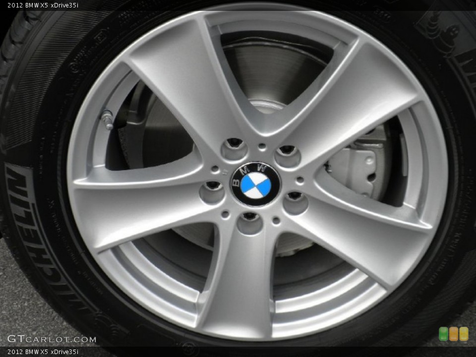 2012 BMW X5 xDrive35i Wheel and Tire Photo #58479843