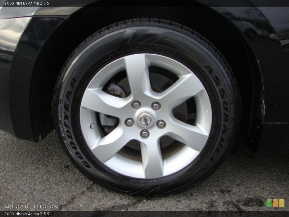 2009 Nissan Altima 2.5 S Wheel and Tire Photo #58482300