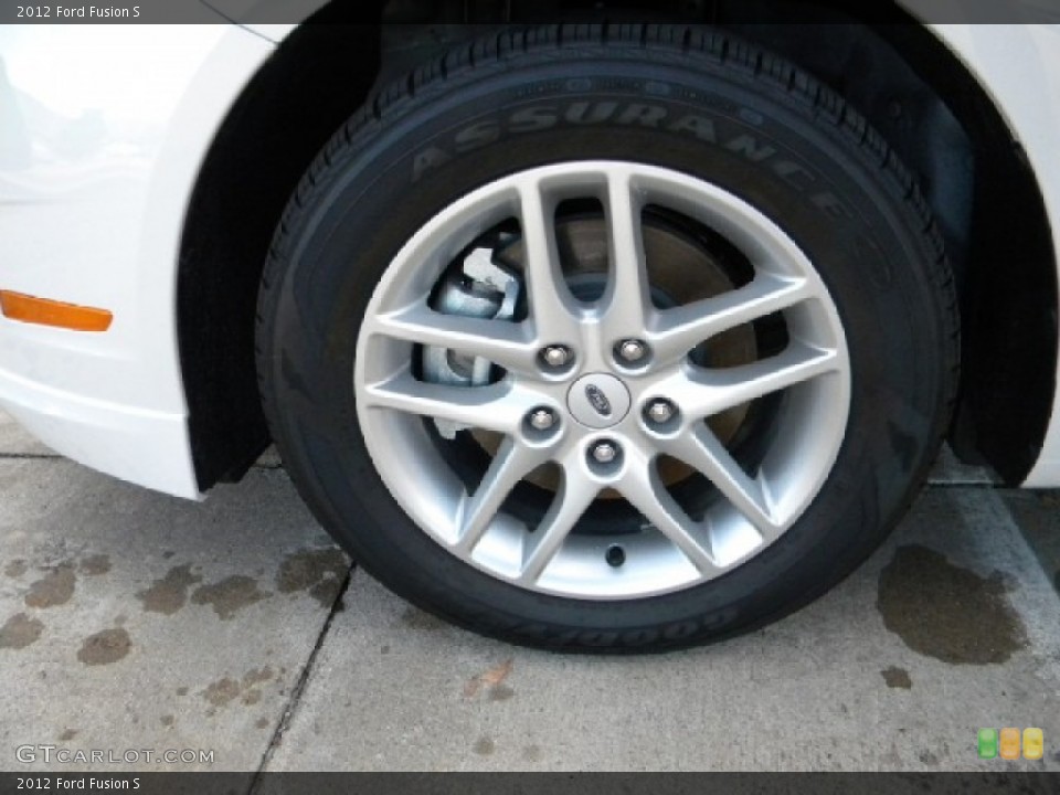 2012 Ford Fusion S Wheel and Tire Photo #58484463