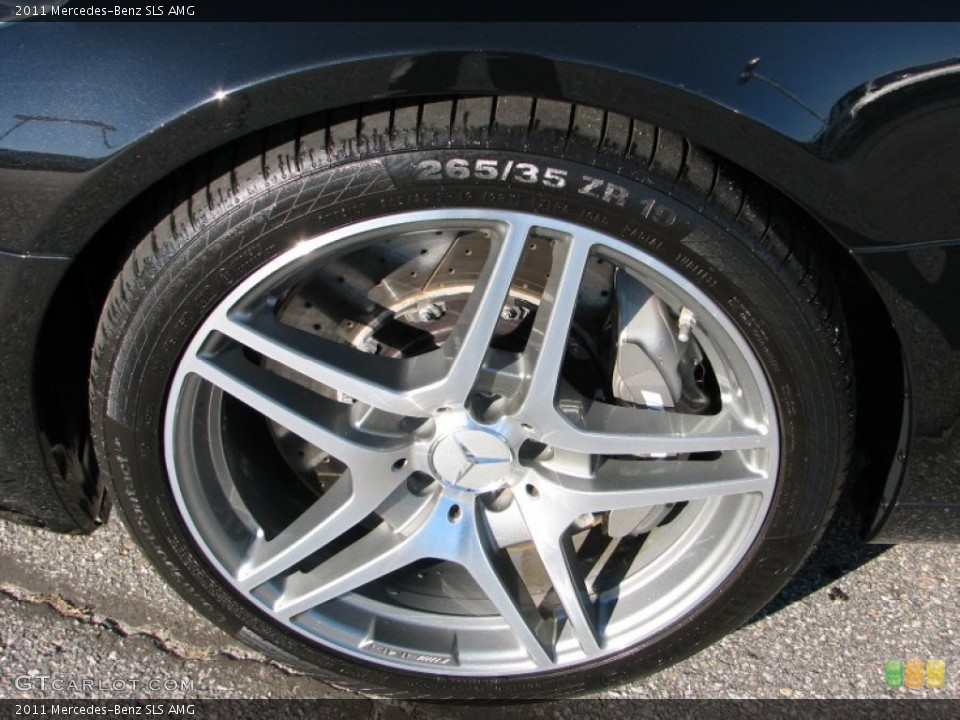 2011 Mercedes-Benz SLS AMG Wheel and Tire Photo #58484691