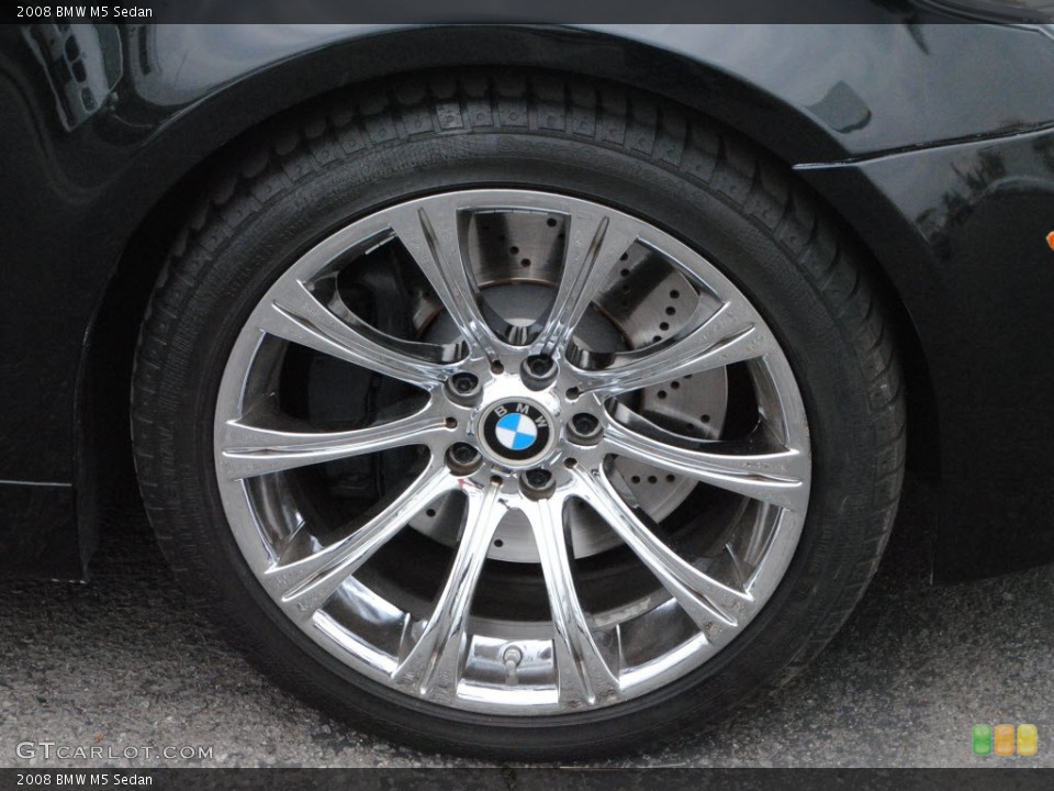 2008 BMW M5 Sedan Wheel and Tire Photo #58490362