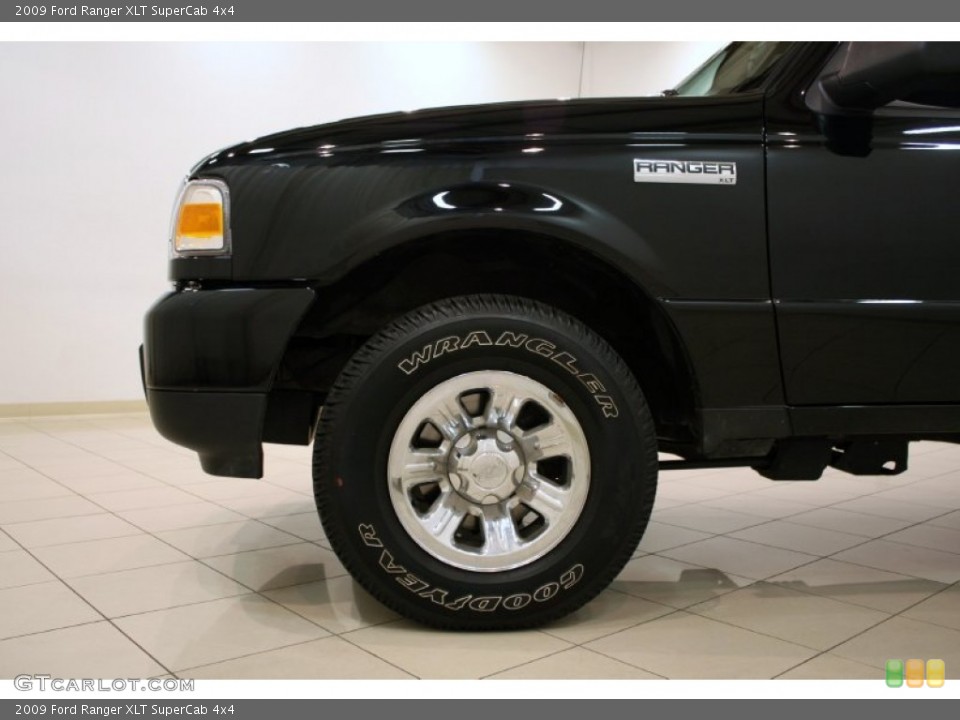 2009 Ford Ranger XLT SuperCab 4x4 Wheel and Tire Photo #58491289