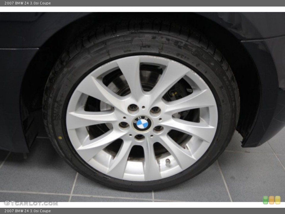 2007 BMW Z4 3.0si Coupe Wheel and Tire Photo #58502665
