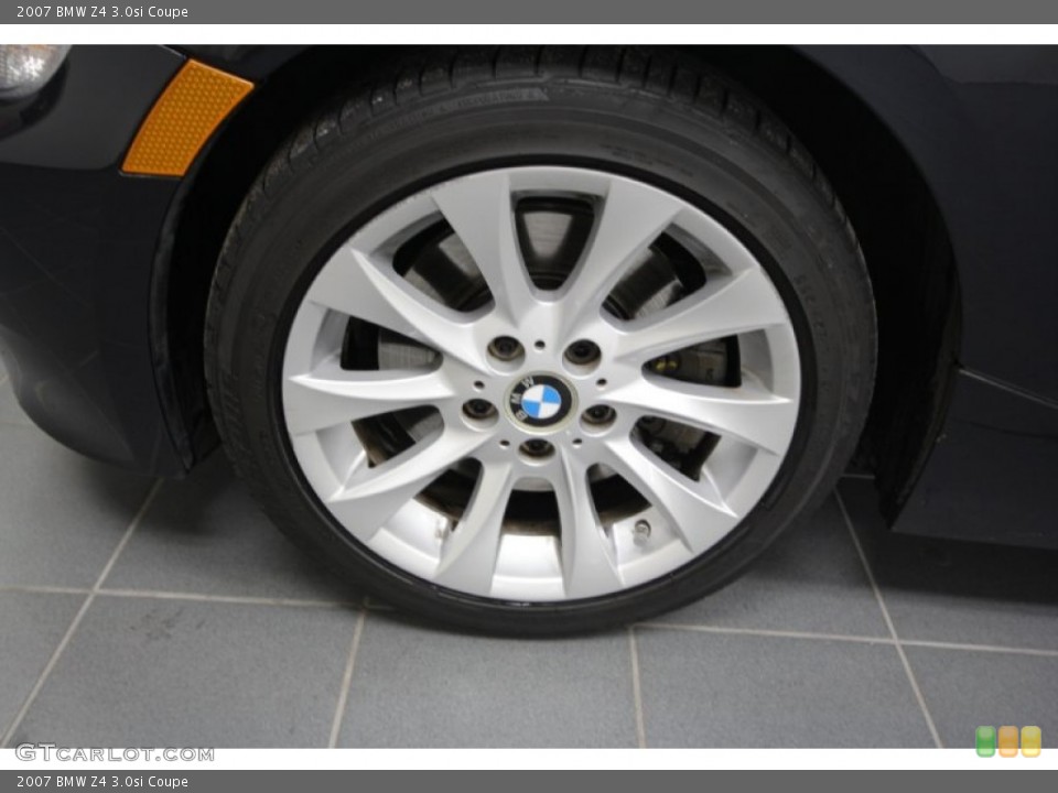 2007 BMW Z4 3.0si Coupe Wheel and Tire Photo #58502674