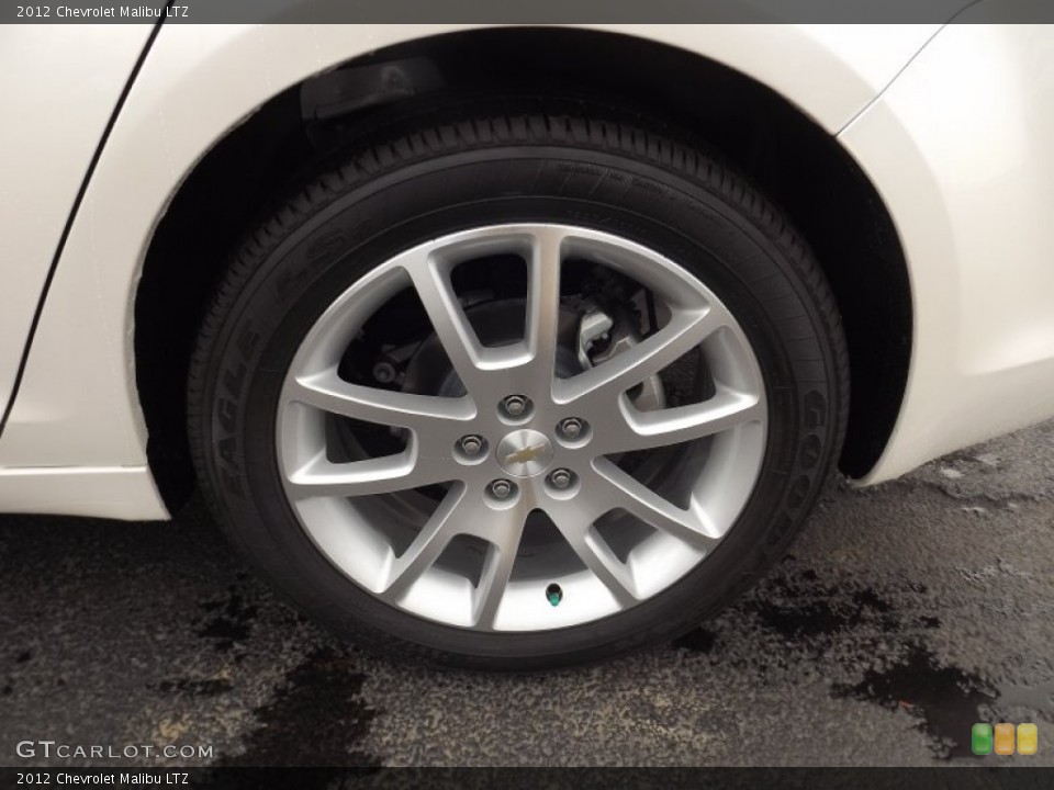 2012 Chevrolet Malibu LTZ Wheel and Tire Photo #58505666