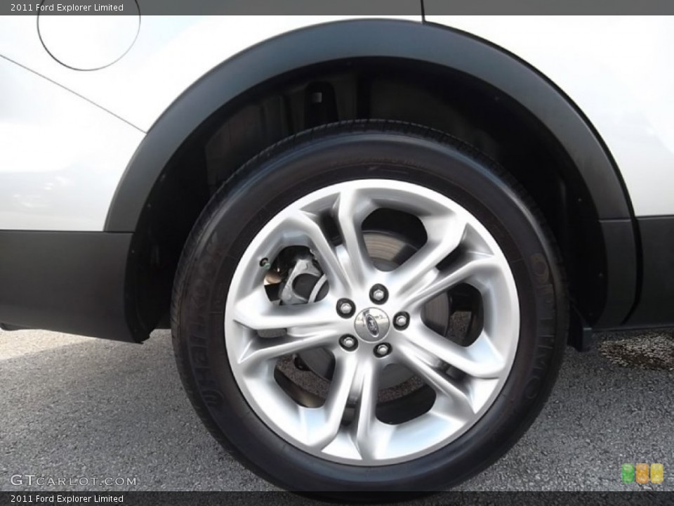 2011 Ford Explorer Limited Wheel and Tire Photo #58505726