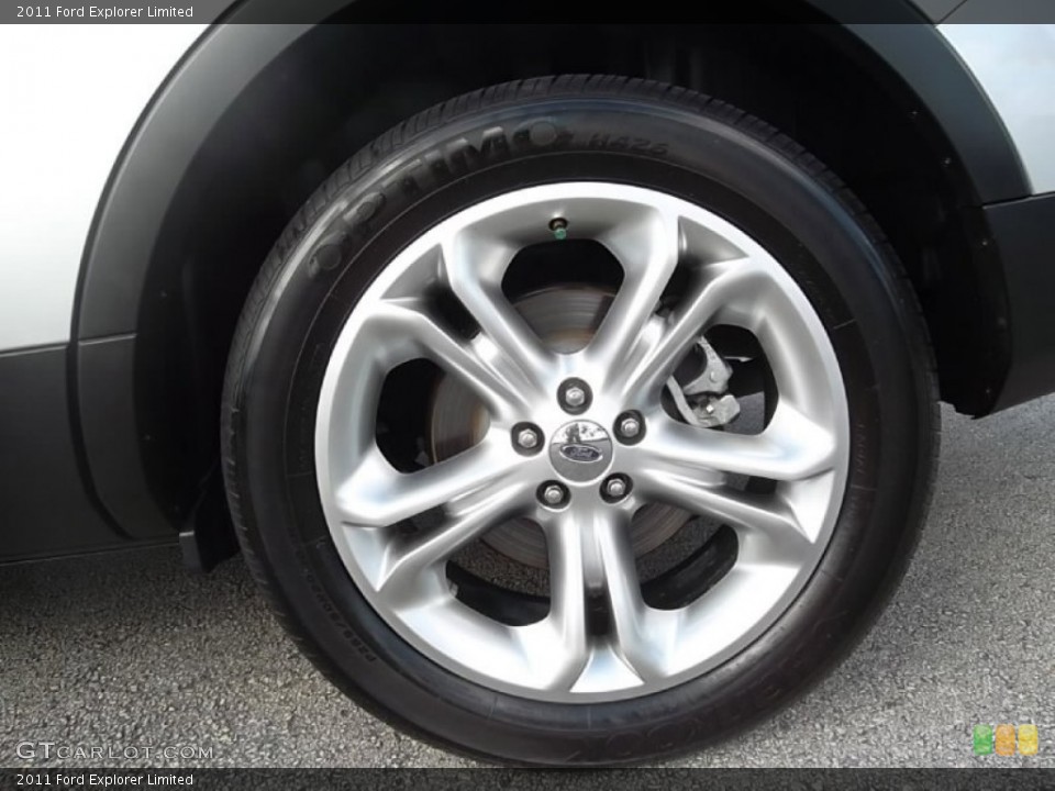 2011 Ford Explorer Limited Wheel and Tire Photo #58505774