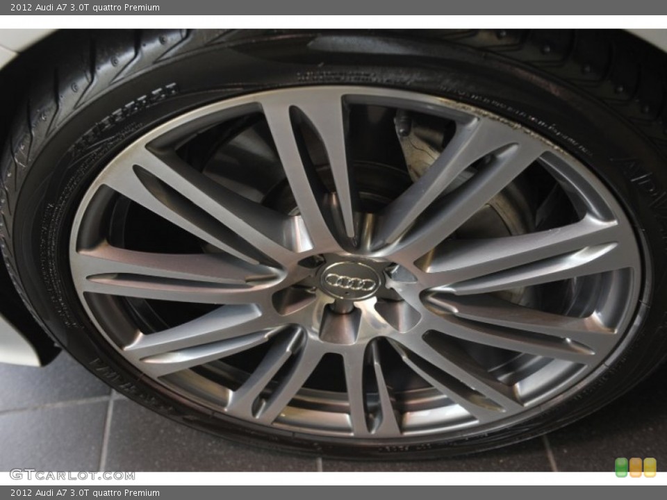 2012 Audi A7 3.0T quattro Premium Wheel and Tire Photo #58507241