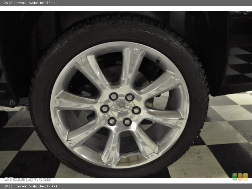 2012 Chevrolet Avalanche LTZ 4x4 Wheel and Tire Photo #58509962