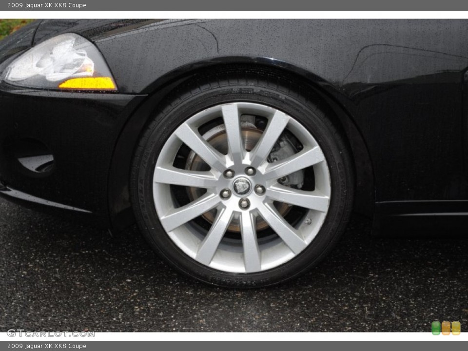 2009 Jaguar XK XK8 Coupe Wheel and Tire Photo #58520438