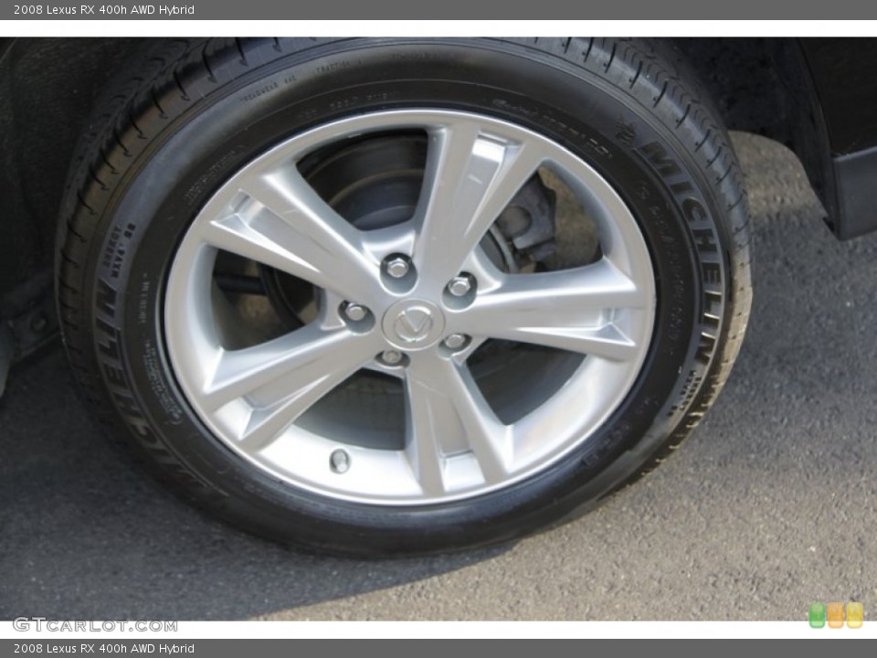 2008 Lexus RX 400h AWD Hybrid Wheel and Tire Photo #58527224