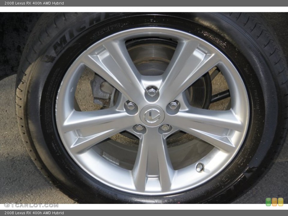 2008 Lexus RX 400h AWD Hybrid Wheel and Tire Photo #58527251