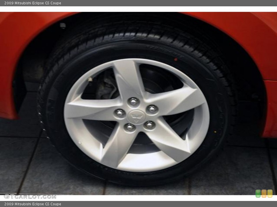 2009 Mitsubishi Eclipse GS Coupe Wheel and Tire Photo #58527338