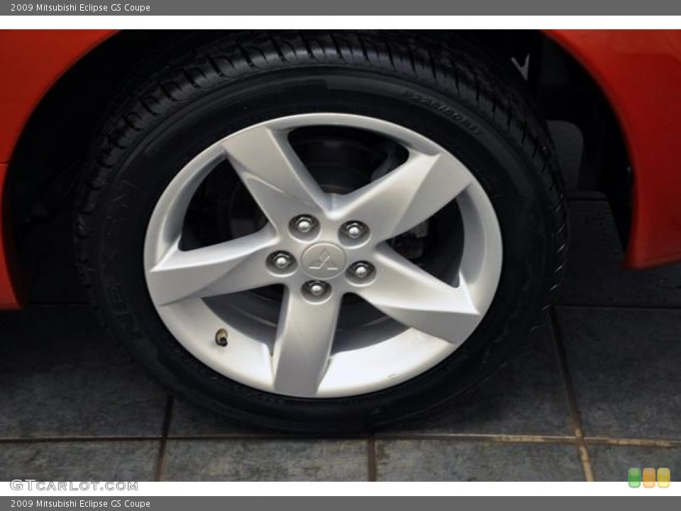 2009 Mitsubishi Eclipse GS Coupe Wheel and Tire Photo #58527347