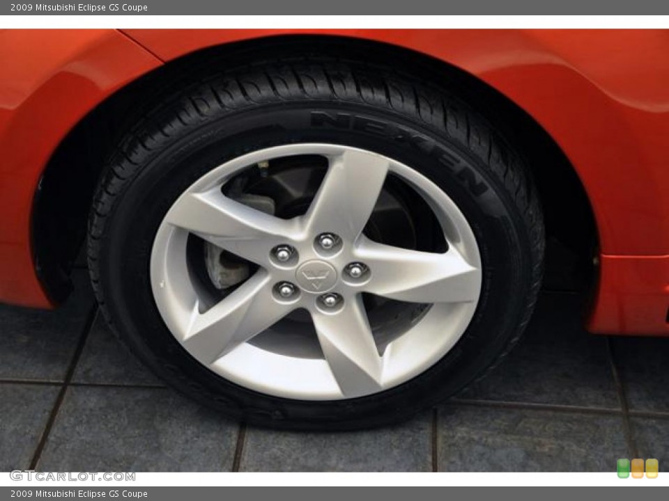 2009 Mitsubishi Eclipse GS Coupe Wheel and Tire Photo #58527353