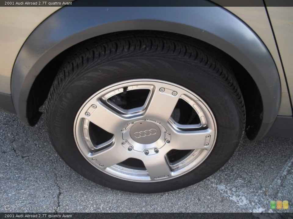 2001 Audi Allroad 2.7T quattro Avant Wheel and Tire Photo #58527395