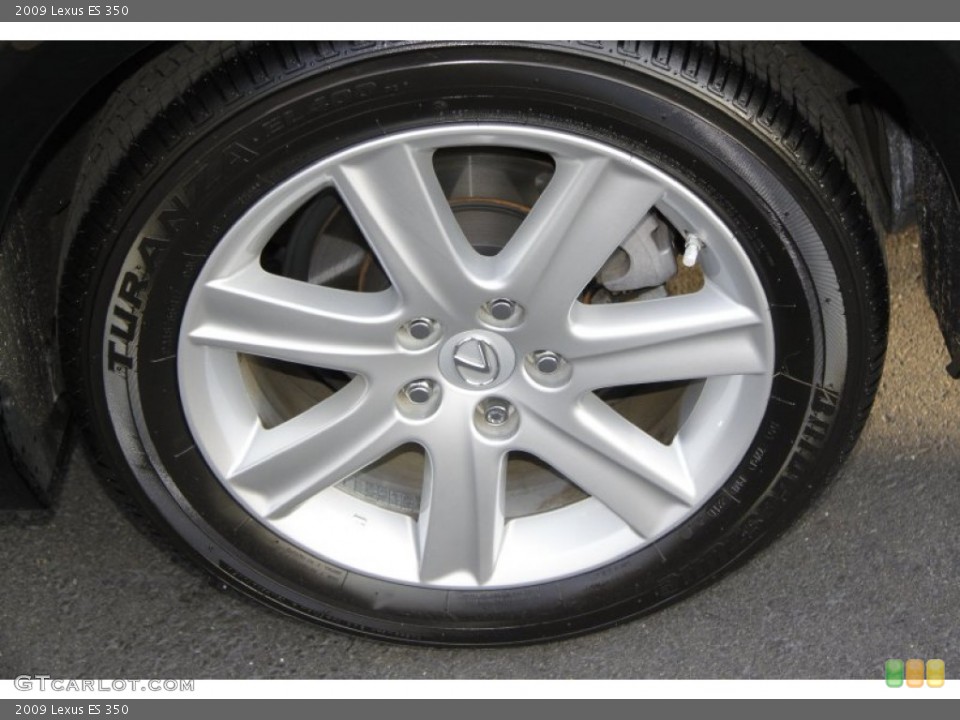2009 Lexus ES 350 Wheel and Tire Photo #58527433
