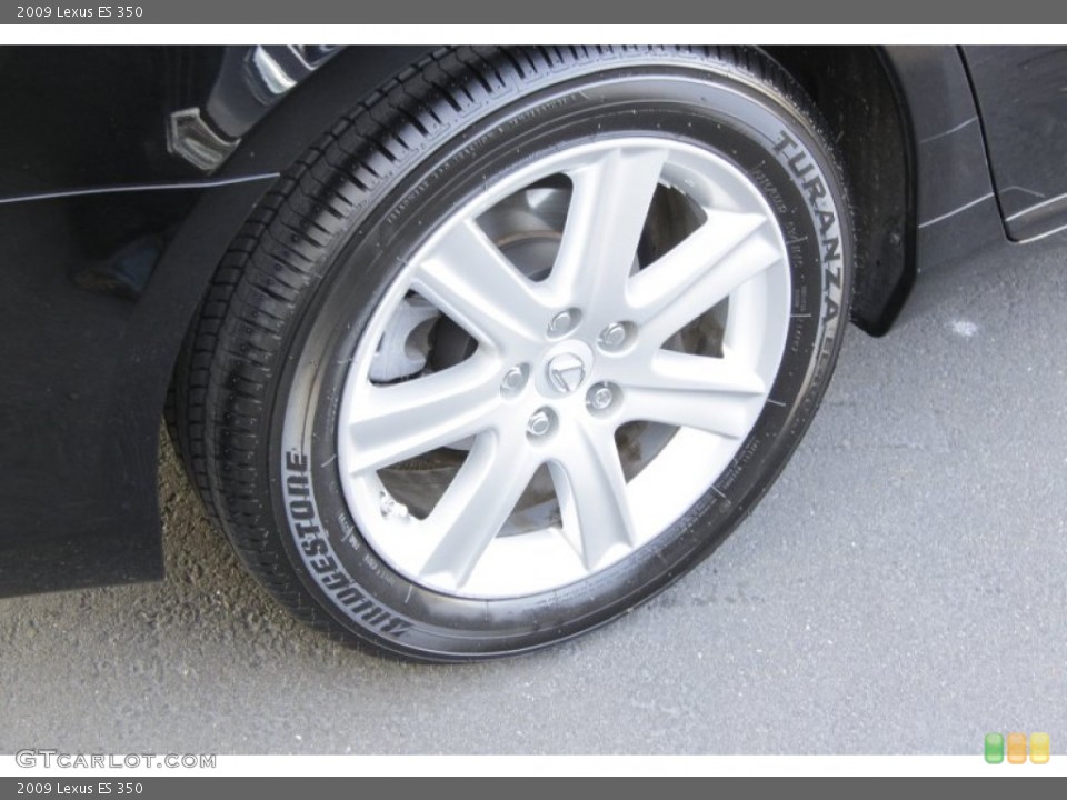 2009 Lexus ES 350 Wheel and Tire Photo #58527464