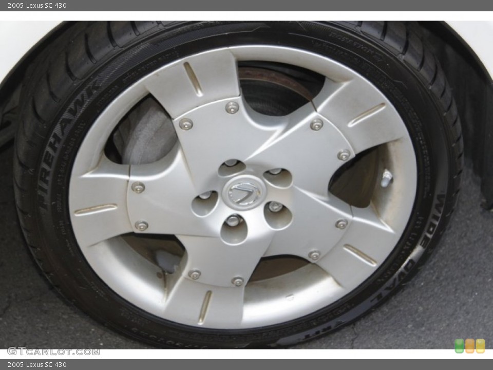 2005 Lexus SC 430 Wheel and Tire Photo #58527944