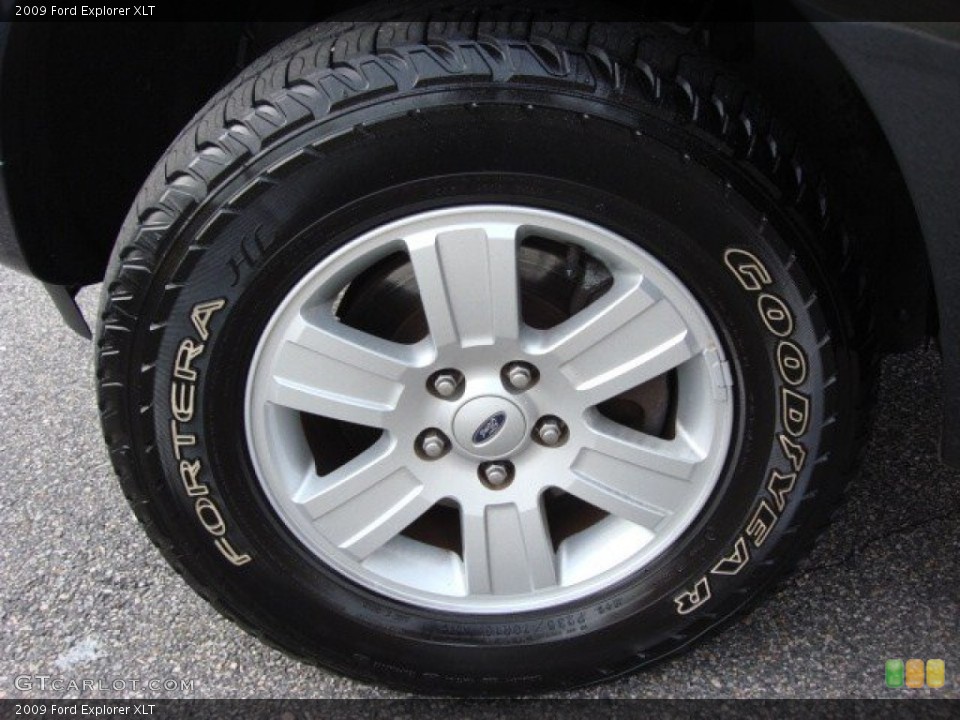 2009 Ford Explorer XLT Wheel and Tire Photo #58527959