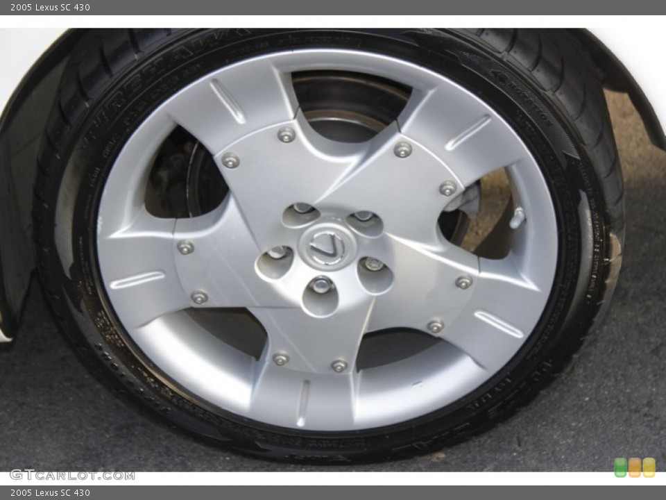 2005 Lexus SC 430 Wheel and Tire Photo #58527962