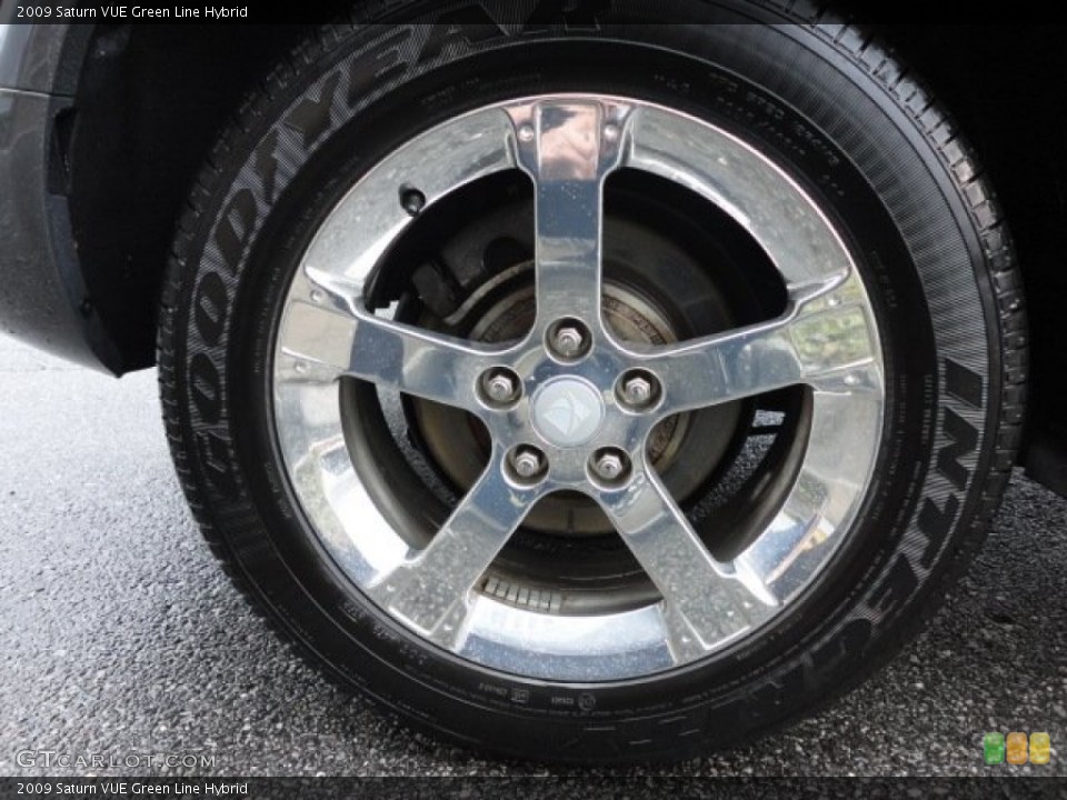 2009 Saturn VUE Green Line Hybrid Wheel and Tire Photo #58530809