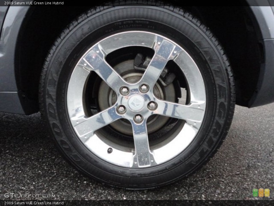 2009 Saturn VUE Green Line Hybrid Wheel and Tire Photo #58530854