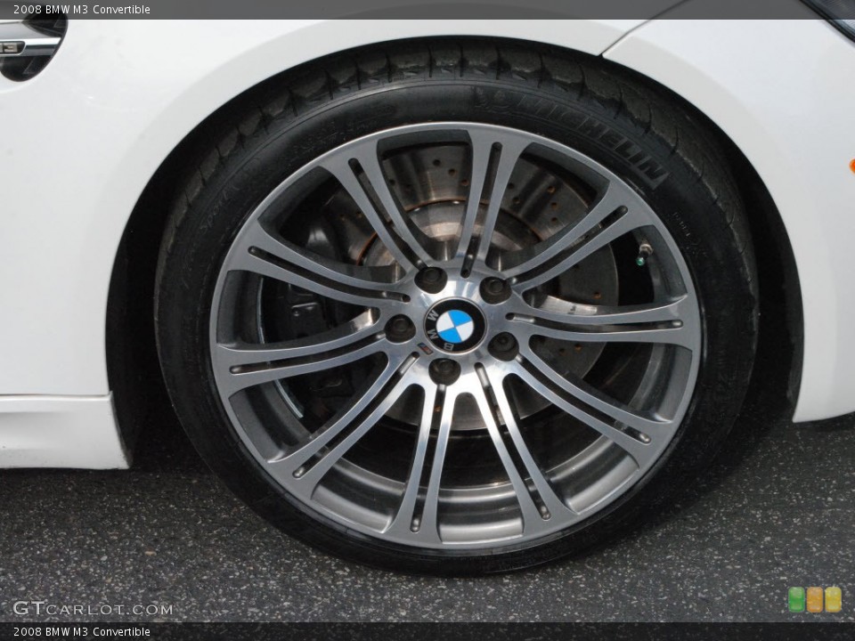2008 BMW M3 Convertible Wheel and Tire Photo #58531080