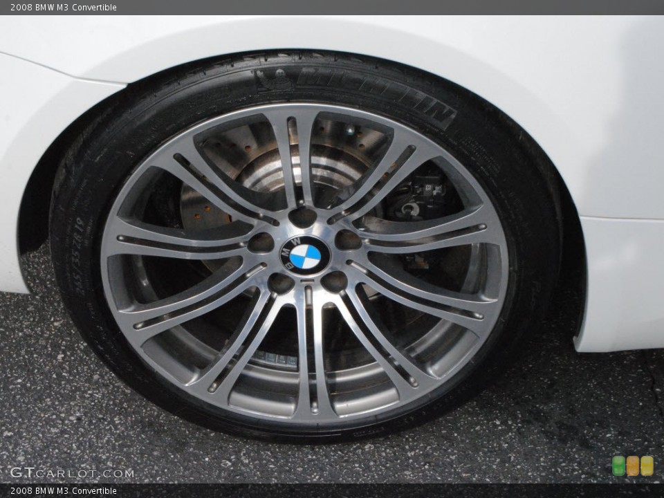 2008 BMW M3 Convertible Wheel and Tire Photo #58531136