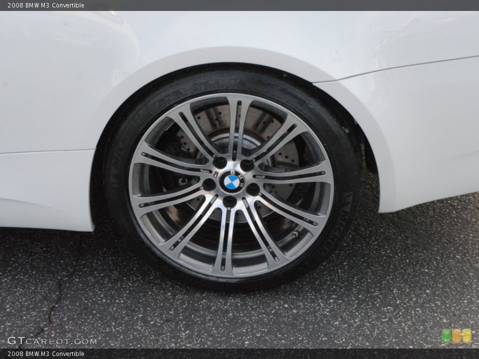 2008 BMW M3 Convertible Wheel and Tire Photo #58531177