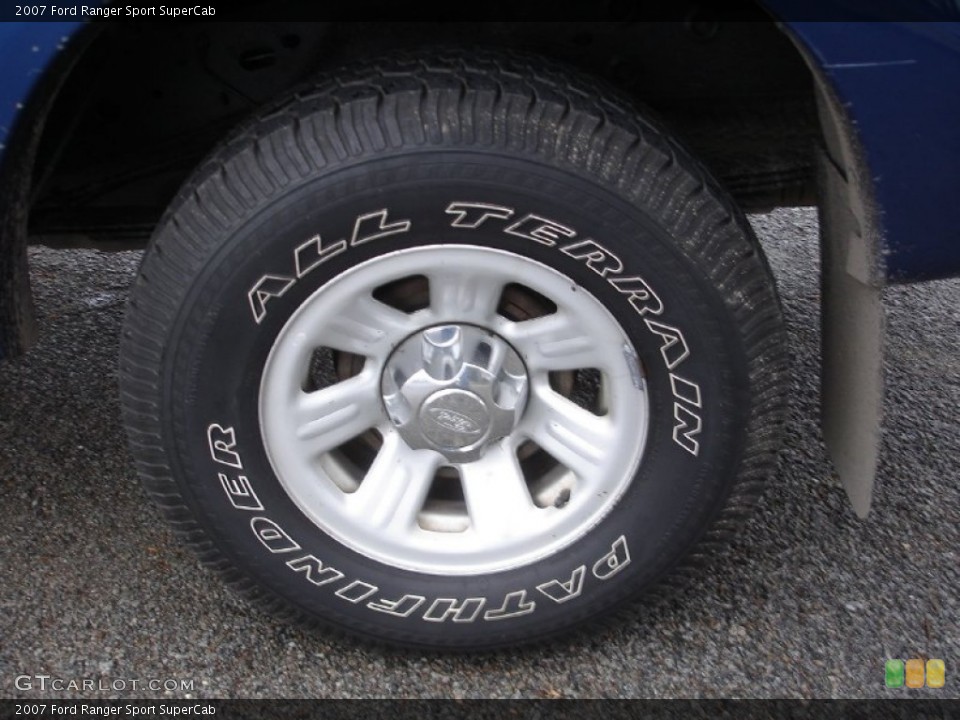 2007 Ford Ranger Sport SuperCab Wheel and Tire Photo #58537211