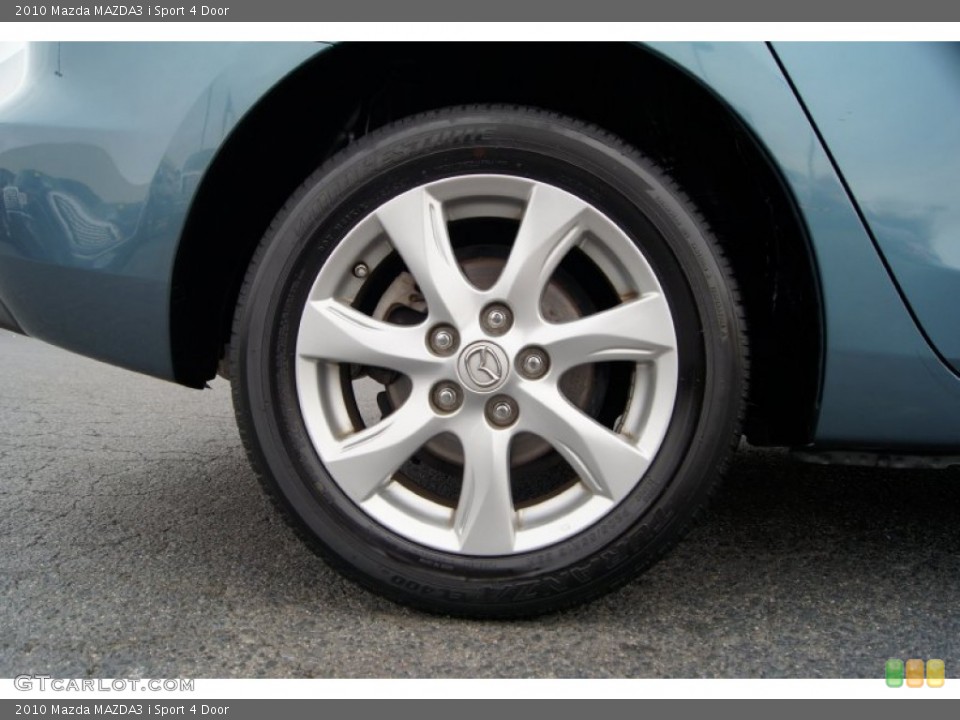 2010 Mazda MAZDA3 i Sport 4 Door Wheel and Tire Photo #58543049