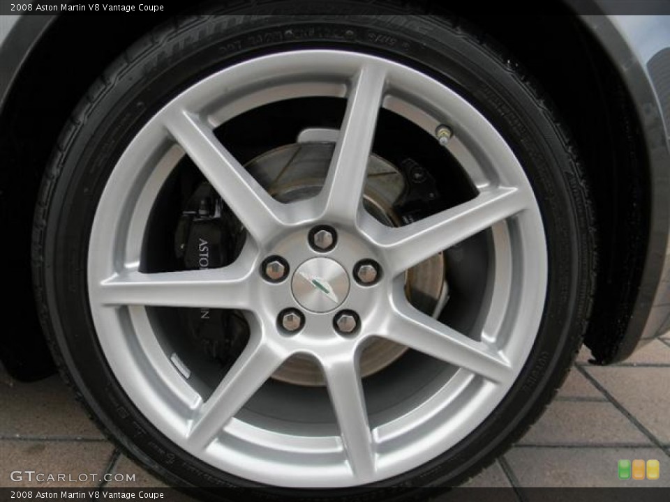 2008 Aston Martin V8 Vantage Coupe Wheel and Tire Photo #58546327
