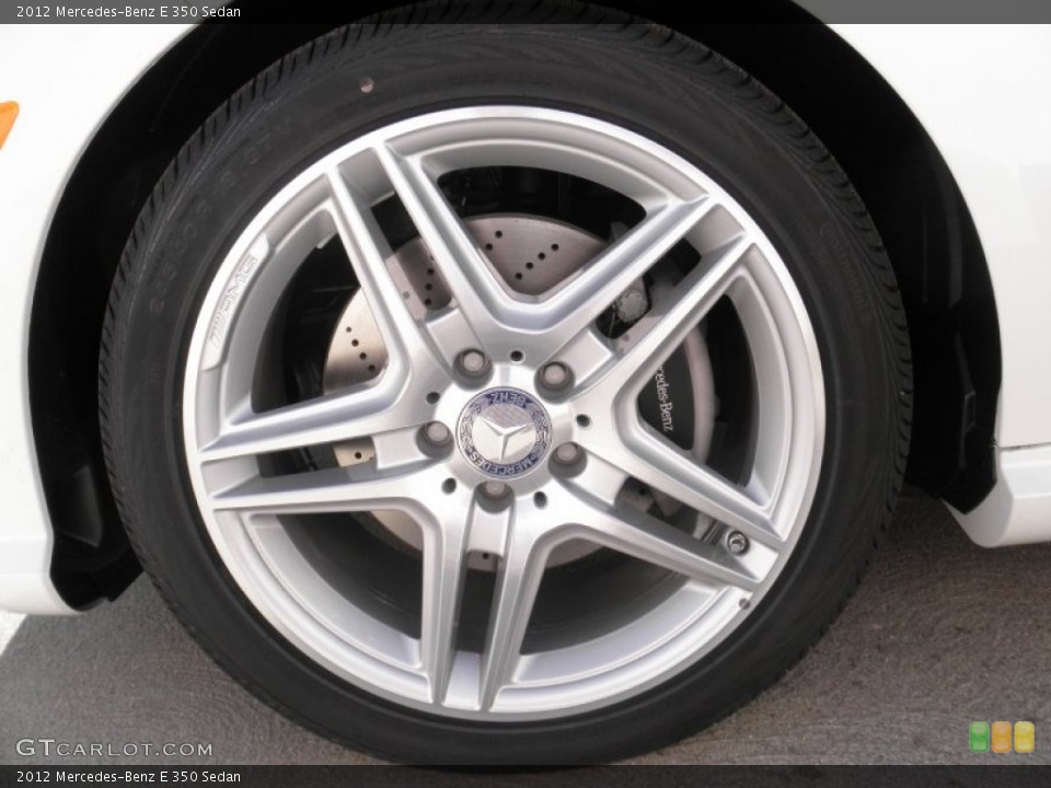 2012 Mercedes-Benz E 350 Sedan Wheel and Tire Photo #58547672