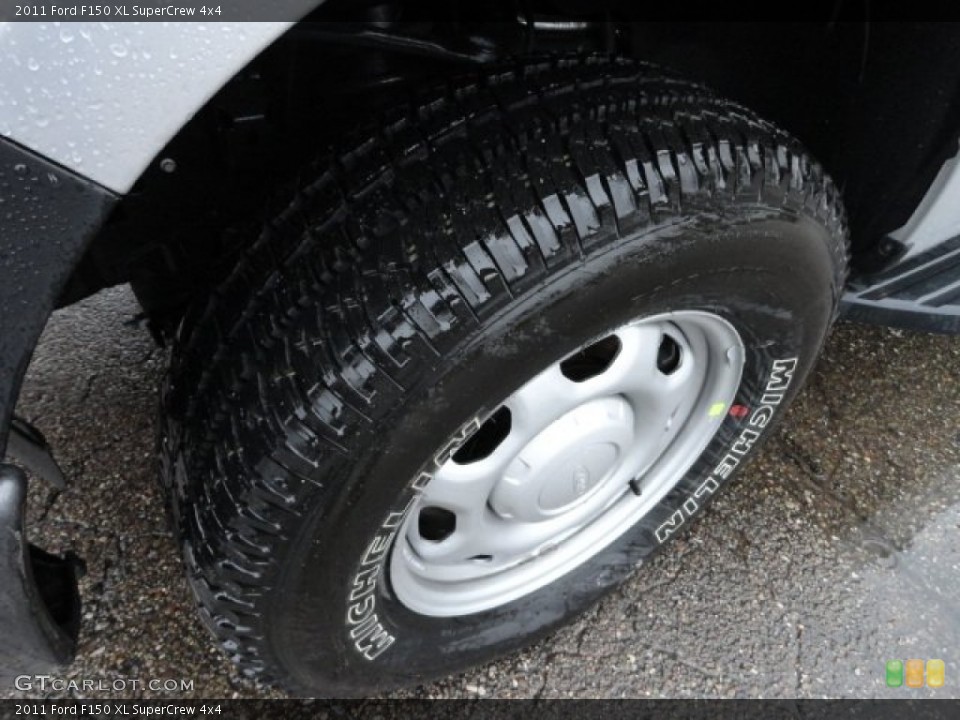 2011 Ford F150 XL SuperCrew 4x4 Wheel and Tire Photo #58549823