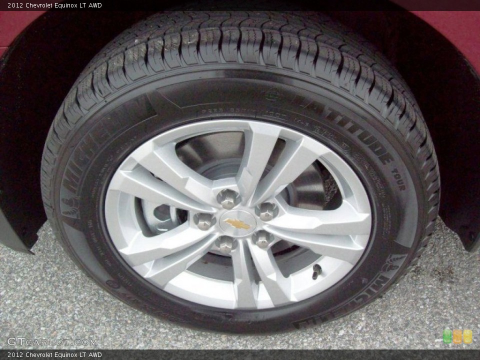2012 Chevrolet Equinox LT AWD Wheel and Tire Photo #58551638