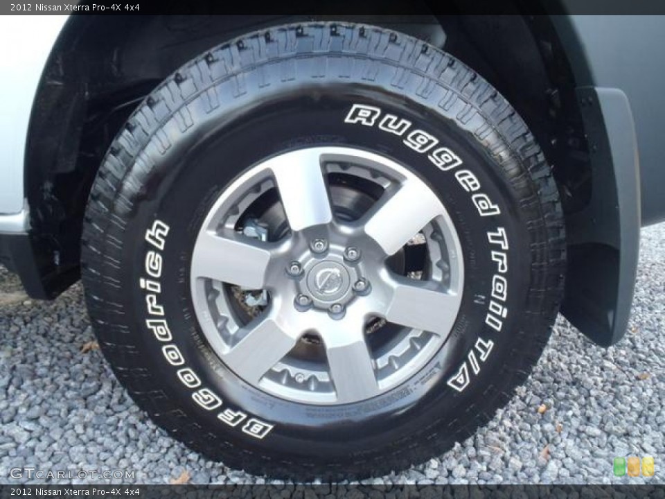 2012 Nissan Xterra Pro-4X 4x4 Wheel and Tire Photo #58551657