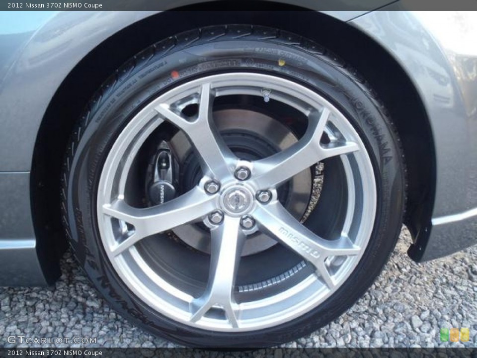 2012 Nissan 370Z NISMO Coupe Wheel and Tire Photo #58551879