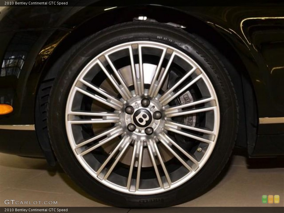 2010 Bentley Continental GTC Speed Wheel and Tire Photo #58552908