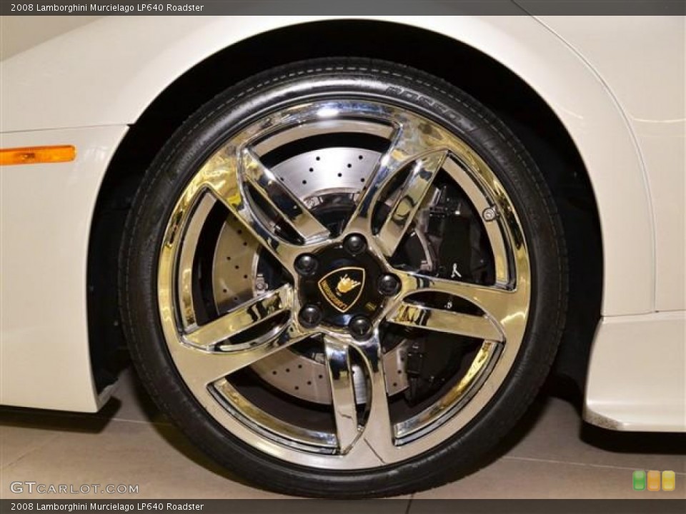 2008 Lamborghini Murcielago LP640 Roadster Wheel and Tire Photo #58553064