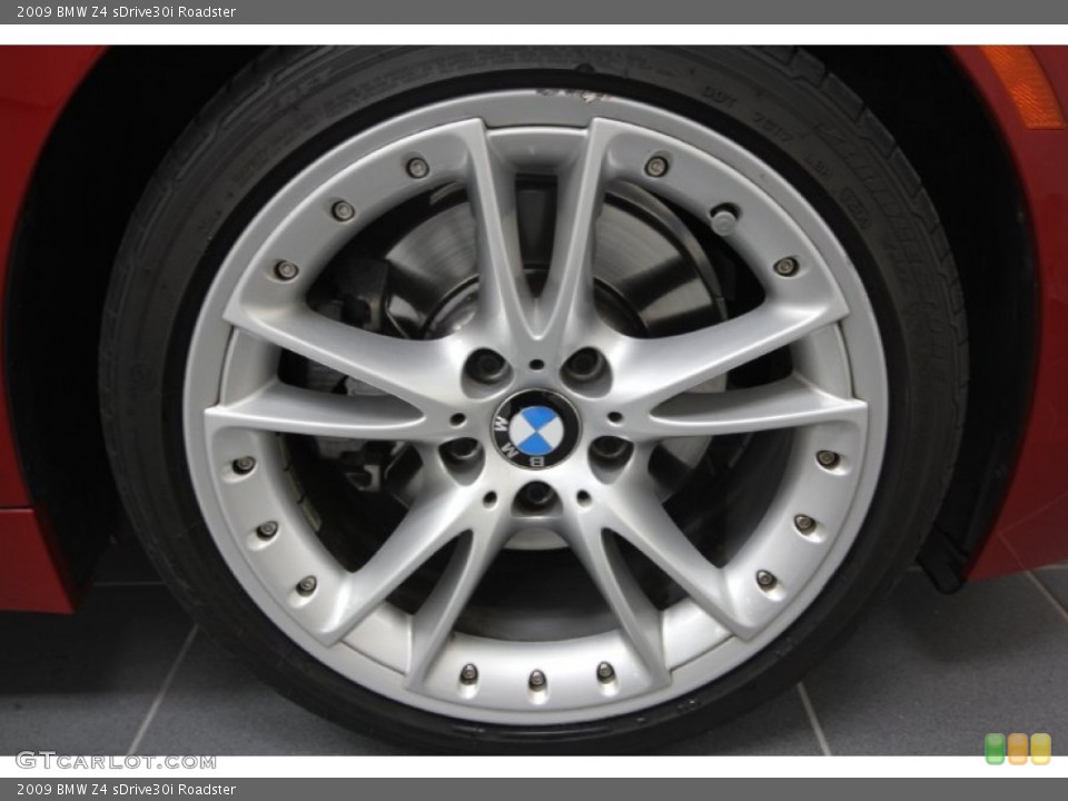2009 BMW Z4 sDrive30i Roadster Wheel and Tire Photo #58562862