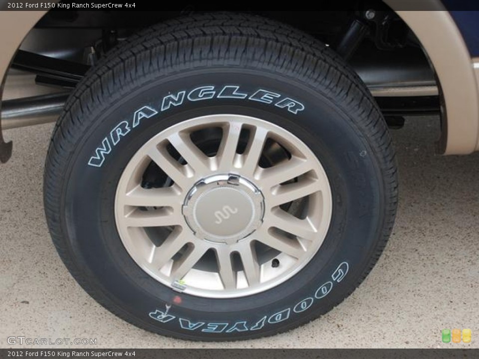 2012 Ford F150 King Ranch SuperCrew 4x4 Wheel and Tire Photo #58564234