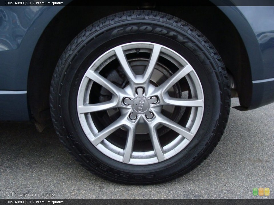 2009 Audi Q5 3.2 Premium quattro Wheel and Tire Photo #58567749