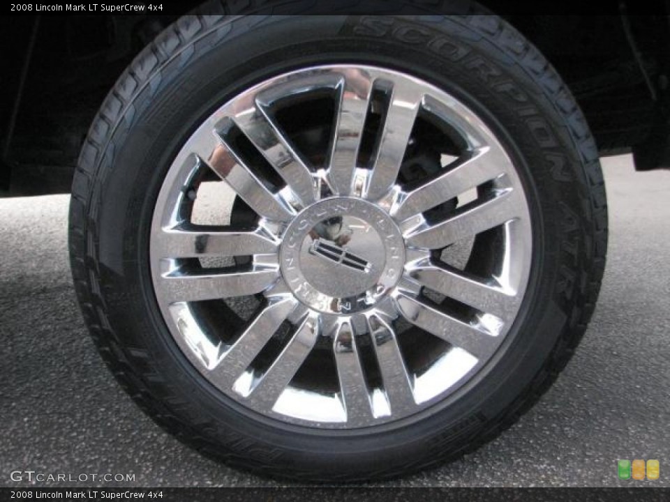 2008 Lincoln Mark LT SuperCrew 4x4 Wheel and Tire Photo #58573122