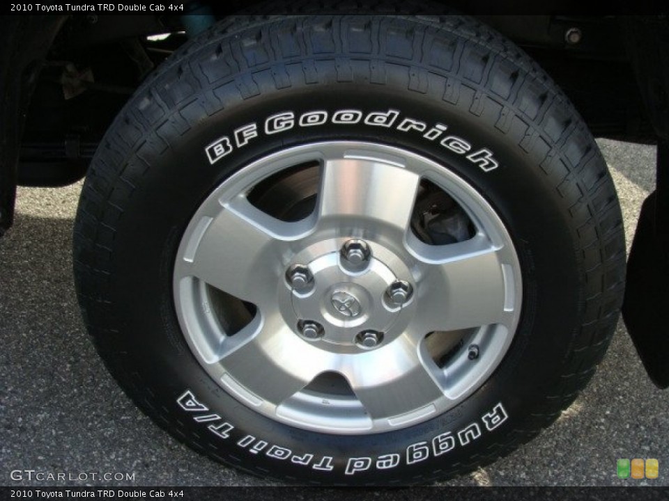 2010 Toyota Tundra TRD Double Cab 4x4 Wheel and Tire Photo #58583293