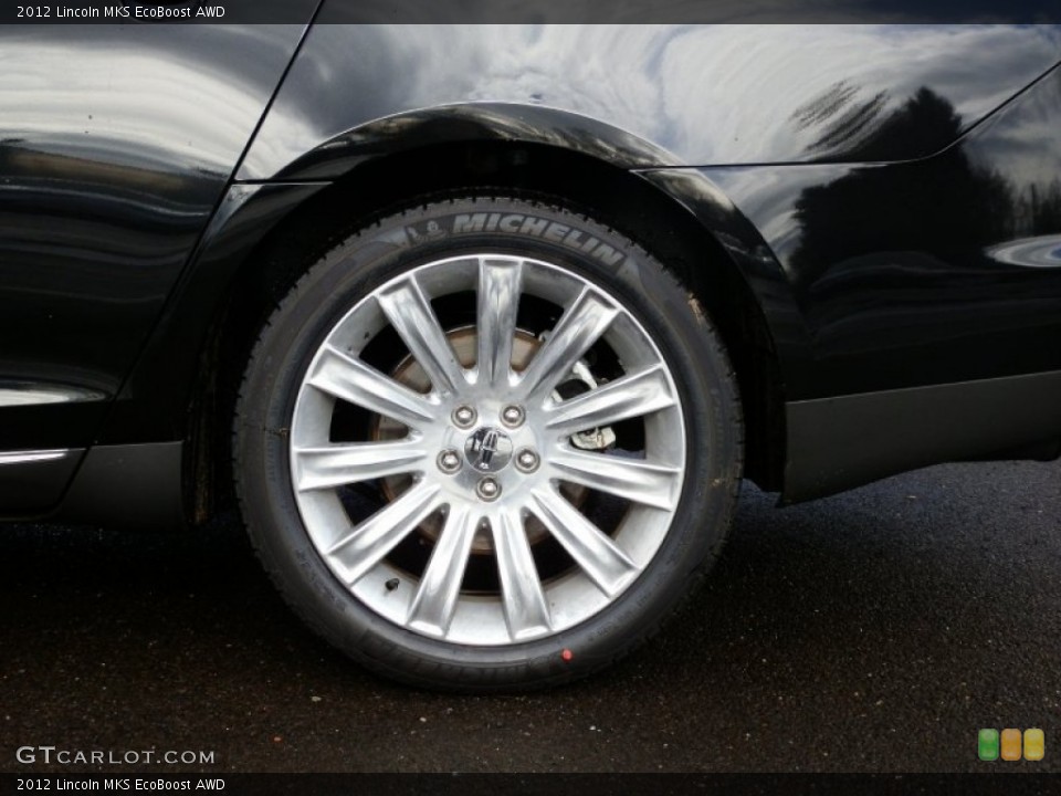 2012 Lincoln MKS EcoBoost AWD Wheel and Tire Photo #58583955