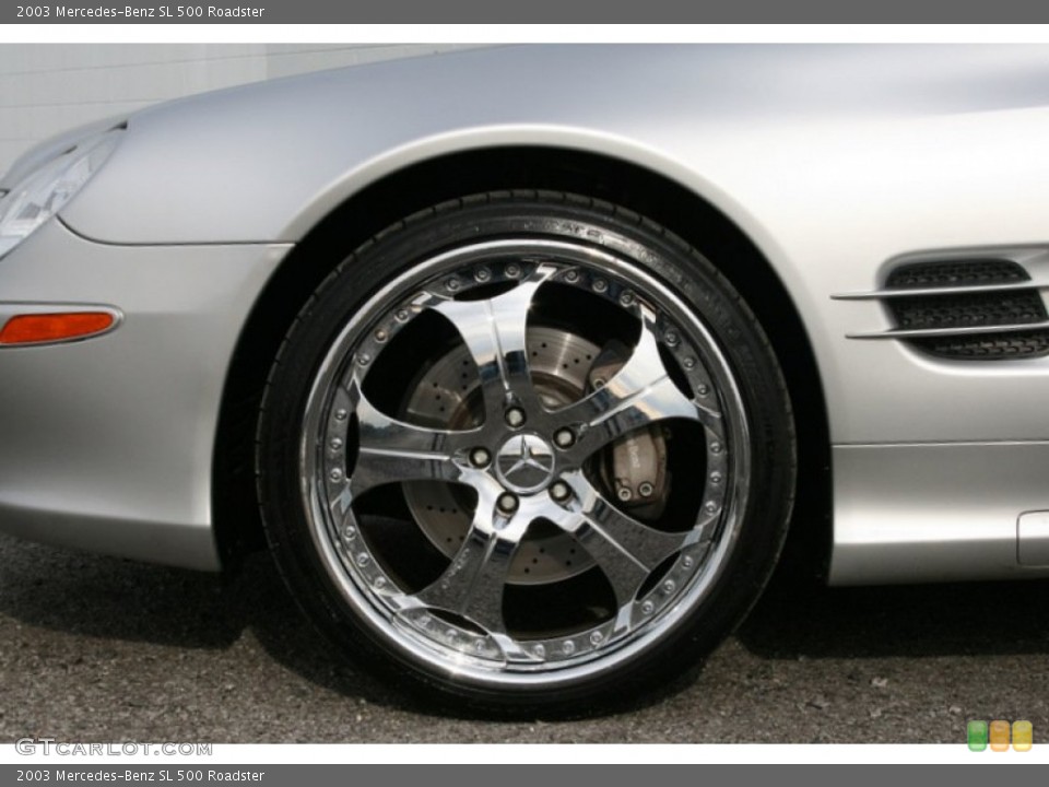 2003 Mercedes-Benz SL Custom Wheel and Tire Photo #58589194