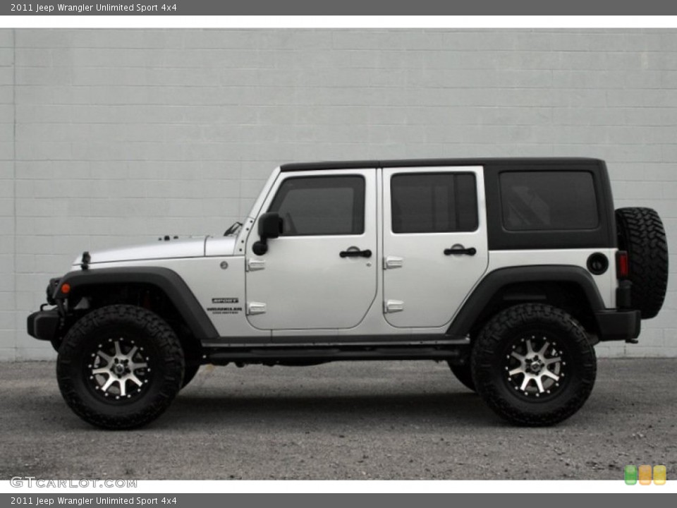 2011 Jeep Wrangler Unlimited Custom Wheel and Tire Photo #58589592