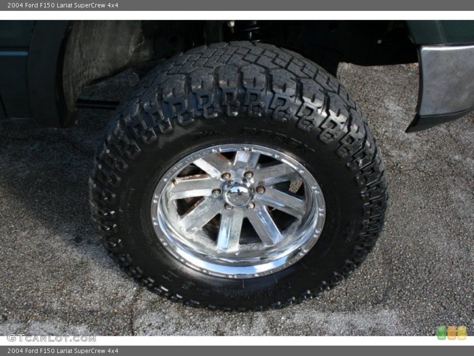 2004 Ford F150 Custom Wheel and Tire Photo #58591974