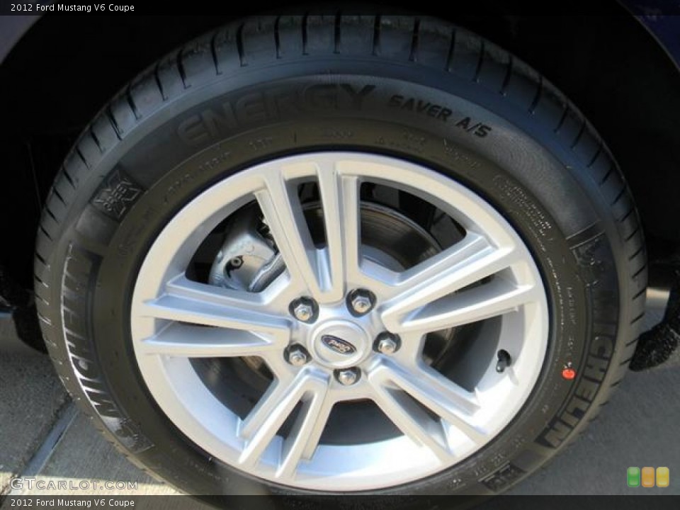 2012 Ford Mustang V6 Coupe Wheel and Tire Photo #58592208